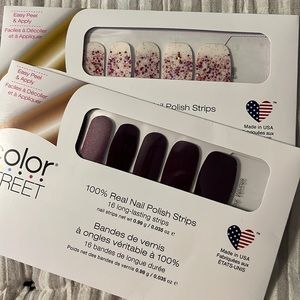 Bundle of 2 Color Street Nail Polish Strips